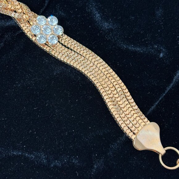 Sophia Gold Metal Jewel Vintage Belt NWT NOS - Picture 9 of 15